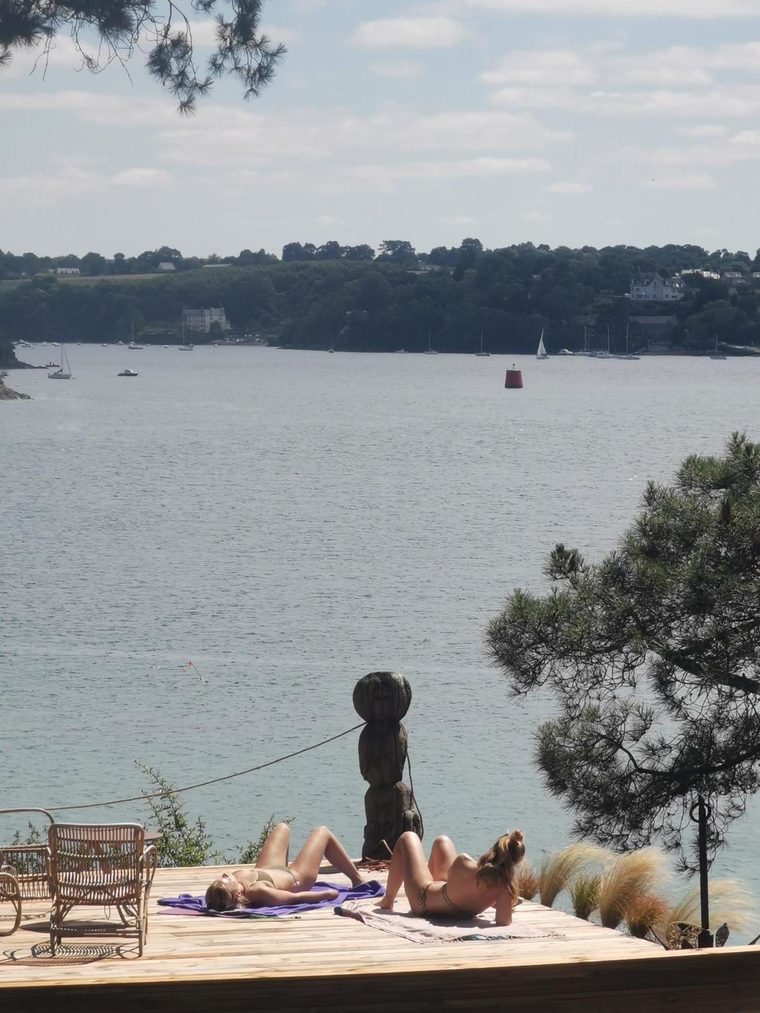 Ferienwohnung Les Pieds Dans L'Eau Saint-Malo Exterior foto